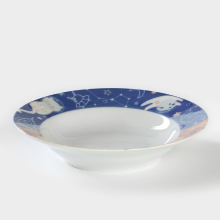 Porcelain plate "Zoomix. Idyll ", d = 20 cm