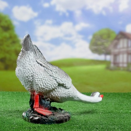 Garden Figure "The Enchanting Goose" 36x22x33cm-2