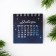The calendar on the spiral "Happy Year", 7 x 7 cm