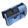 Bag - carrying for animals "strips" with organizer, blue, size L, 53 x 27 x 47 cm