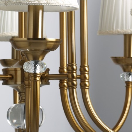 Sylvia chandelier, size 90x55x90 cm, 320W 8xe14 IP 20-10
