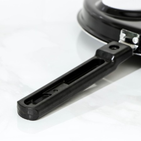 Sleeps “7 Oladia”, D = 30 cm, removable handle, anti-stick coating, black color-5