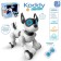 Robot dog Koddy IQ Bot, on the control panel, interactive: sound, light, dancing, musical, on the battery