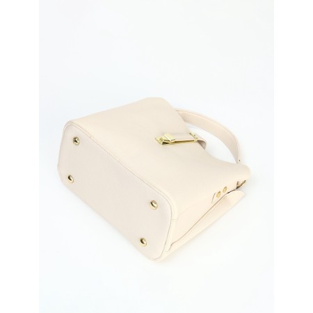 Bag Female Tout with zipper, milk color-6