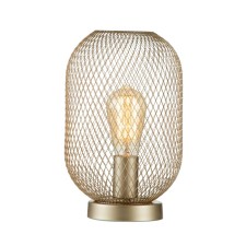 Светильник настольный Indigo, 10008/A/1T Gold. 1х40Вт, E27, 185х185х300 мм, цвет золотой