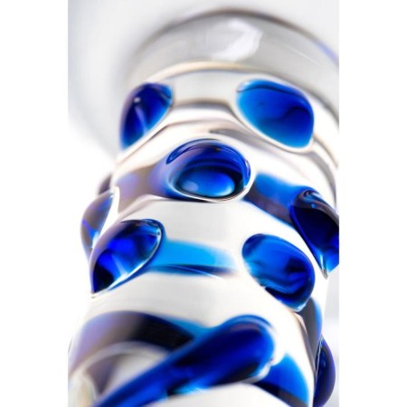 Unrealistic phallimitator Sexus Glass, glass, transparent, 18 cm-5