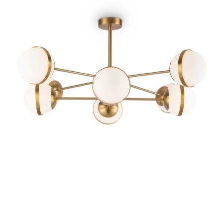 Suspended lamp Freya Fr5204PL-08BS SONDER, 900X400 mm, E27, 8x60W, brass color-1