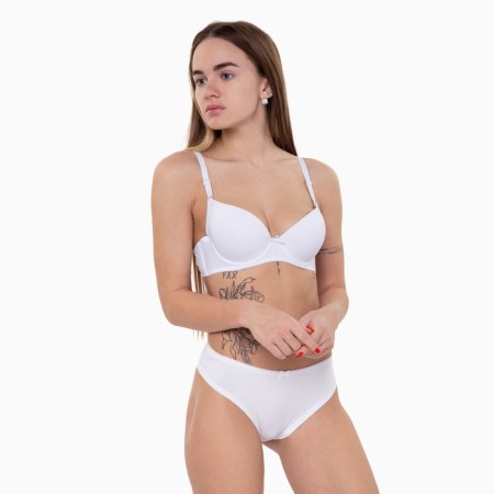 Women's bra, white color, size 75V-2
