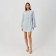 Women's tunic Minaku: Summer Time Blue Color, size 50-52