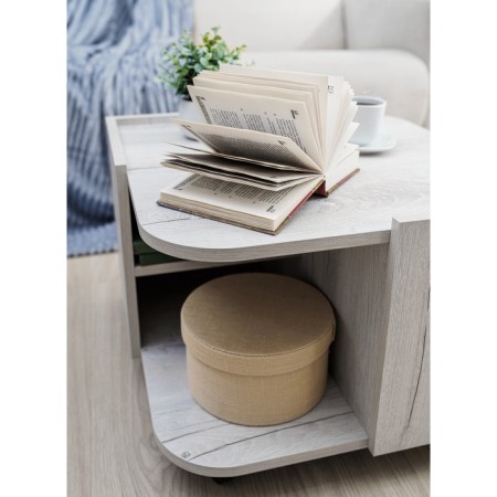 Journal table "Flex 16", 600 × 600 × 400 mm, the color of the oak shavinigan-5