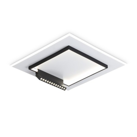 LED ceiling LED Ambrella Light, Linetech, FL51455, LED, 72 W, 5400LUM, 3000-6400K, white, black color