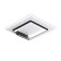 LED ceiling LED Ambrella Light, Linetech, FL51455, LED, 72 W, 5400LUM, 3000-6400K, white, black color
