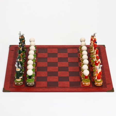 Chess souvenir "golf", 36 x 36 cm-1