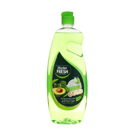 Master Fresh gel Balm for washing dishes formula Gold, avocado and eucalyptus, 1 liter-1