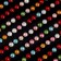 Rhinestones, pearl, on a glue basis, 3 mm, multi -colored