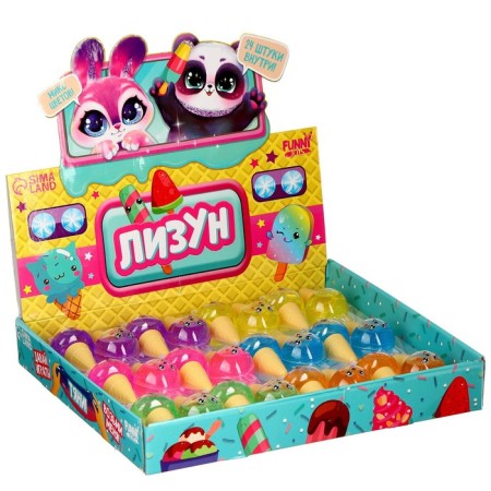 Lizun "Ice Cream", Mix colors-3