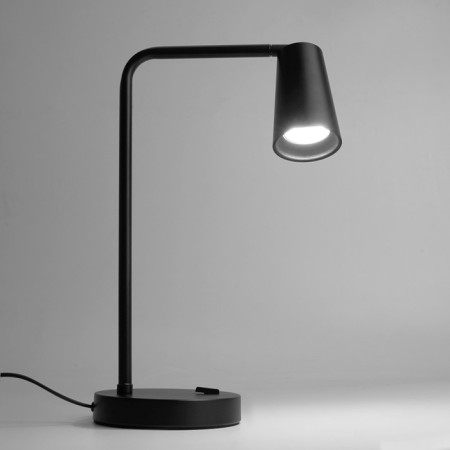 Luminaire desktop Feron De185, GU10, 35 W, 263x150x398 mm, black color-8