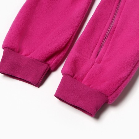 The overalls collar-hard, the color is purple, height 98-104 cm-3