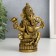 NECKE Bronze "Ganesha on a lotus with a mirror" 9.5 x 5 x 12.5 cm