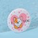 Pocket mirror “I love corgi”, d = 7 cm, multi -colored