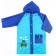 Children's raincoat, size s, 92-98 cm, blue tractor