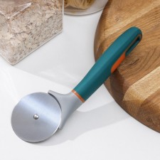 A knife for pizza and dough Magistro Coral, 20 cm, gray color