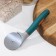 A knife for pizza and dough Magistro Coral, 20 cm, gray color