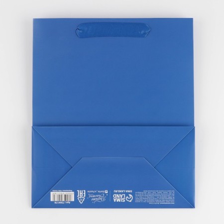 Gift Package Laminated, packaging, “blue”, ml 23 x 27 x 11.5 cm-3