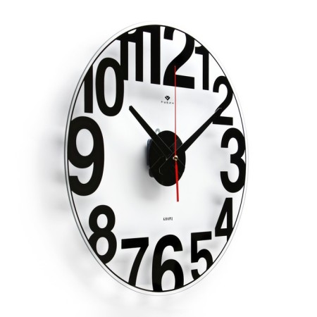Watch wall, interior "numbers", silent, d-39 cm-1