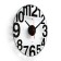Watch wall, interior "numbers", silent, d-39 cm