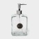 Glass soap dispenser 580 ml