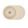 Kitchen sink "Amir", champagne color