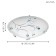Sorrenta 1, 1x16W LED, 4000K, 1500LM, white color