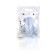 Gulliver soft toy Bear with a bow, blue color, 22 cm