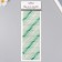 Self -adhesive rhinestones d 6 mm, green
