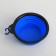 Silicone bowl “Who is good here?”, 350 ml, blue, 12.8 x 4.5 cm