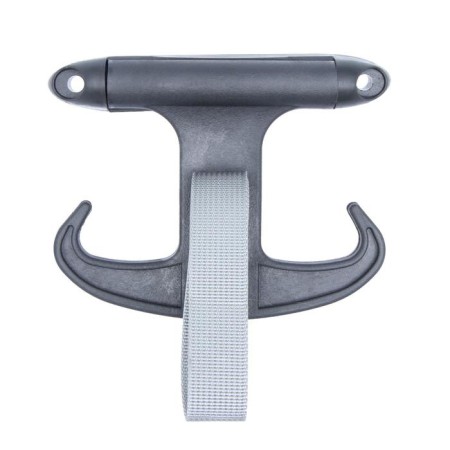Hook into the car, fastening for self -tapping screw, black