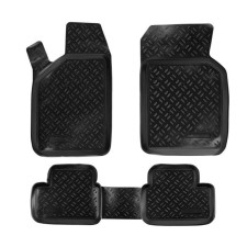 A set of rugs in AIRLINE SALON, VAZ 2108-099, 2113-15, high board, polymer, black color, 4 pcs