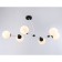 Suspended Ambrella Light, Modern, TR2552, 6HE27, white, black color