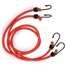 Gum for luggage mounting AVS TL-06, 80 cm, D8 mm, metal hooks, set 2 pcs