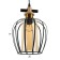 Lamp Bayerlux 2118/1bk E27 40W Black 15x15x100 cm