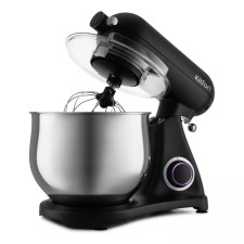 Mixer KT-3074, Planetarny, 1800 W, 8 l, 3 nozzles, 6 speeds, black