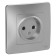 SEM SE BLANCA, 16 A, 250 V, built -in, without salary, IP20, aluminum, Blnrs000013