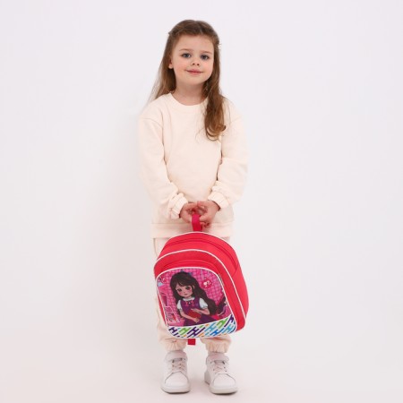 Baby backpack on lightning, pink color-3