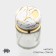 Glass Glass Magistro "White Marble", 150 ml, 5.5 × 9.5 cm