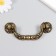 Handle for the casket brass "Antiques. Roots" 5.5x12.8x1.2 cm