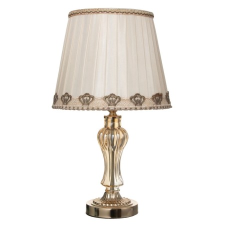 Gabric table "Azart" 1x60W E27 gold 26x26x43 cm-6