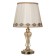 Gabric table "Azart" 1x60W E27 gold 26x26x43 cm
