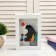 Interior plastic "Baby and bear" 17x12x3.8 cm