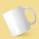 Ceramic mug "Awesome Ksyusha", 320 ml, white color